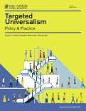 Cover page: Targeted Universalism: Policy &amp; Practice