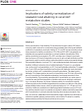 Cover page: Implications of salinity normalization of seawater total alkalinity in coral reef metabolism studies