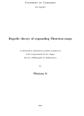Cover page: Ergodic theory of expanding Thurston maps