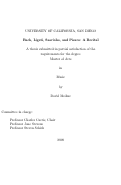 Cover page: Bach, Ligeti, Saariaho, and Pisaro : a recital