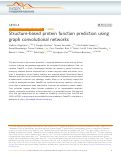 Cover page: Structure-based protein function prediction using graph convolutional networks