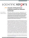 Cover page: Towards a Fishing Pressure Prediction System for a Western Pacific EEZ