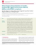 Cover page: Heterologous desensitization of cardiac β-adrenergic signal via hormone-induced βAR/arrestin/PDE4 complexes