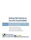 Cover page: Setting TNC Policies to Increase Sustainability
