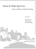 Cover page: Asking the Right Questions: Essays in Honor of Sandra Chung