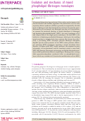 Cover page: Evolution and mechanics of mixed phospholipid fibrinogen monolayers