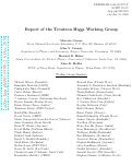 Cover page: Report of the Higgs Working Group of the Tevatron Run 2 SUSY/Higgs Workshop