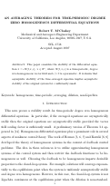 Cover page: An averaging theorem for time-periodic degree zero homogeneous differential equations