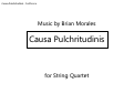 Cover page: Causa Pulchritudinis