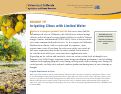 Cover page: Drought Tip: Irrigating Citrus with Limited Water