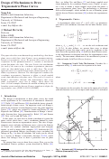 Cover page: Design of Mechanisms to Draw Trigonometric Plane Curves