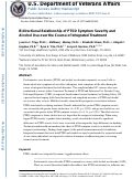 Cover page: Bidirectional Relationship of Posttraumatic Stress Disorder (PTSD) Symptom Severity and Alcohol Use Over the Course of Integrated Treatment