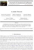 Cover page: A statnet Tutorial