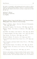 Cover page: Newberry Library Center for the History of the American Indian. Bibliographic Series. Edited by Francis Jennings.