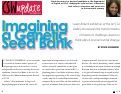 Cover page: Imagining a Genetic Seed Bank