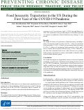 Cover page: Food Insecurity Trajectories in the US During the First Year of the COVID-19 Pandemic.