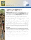 Cover page: Revised Storie Index for Use with Digital Soils Information