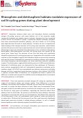 Cover page: Rhizosphere and detritusphere habitats modulate expression of soil N-cycling genes during plant development.