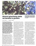 Cover page: Almond advertising yields net benefits to growers