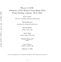 Cover page: Phases of QCD: Summary of the Rutgers Long Range Plan Town Meeting, January 12-14, 2007