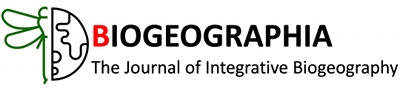 Biogeographia – The Journal of Integrative Biogeography banner