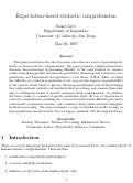 Cover page: Expectation-based syntactic comprehension