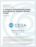 Cover page: A Tribute to 2019 Economics Nobel Prize Recipient, Professor Michael Kremer