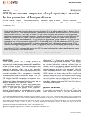 Cover page: ARID1B, a molecular suppressor of erythropoiesis, is essential for the prevention of Monge's disease.