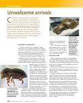 Cover page: RESEARCH NEWS: Unwelcome arrivals