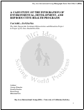 Cover page: A Case Study of the Integration of Environmental, Development, and Reproductive Health Programs: TACARE-Tanzania