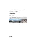 Cover page: Improving City Mobility through Gridlock Control: an Approach and Some Ideas