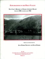 Cover page: Explorations In The Pisco Valley: Max Uhle's Reports To Phoebe Apperson Hearst August 1901 To January 1902