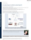Cover page: Are physiological oscillations physiological?