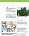 Cover page: Research news: Asian citrus psyllid and huanglongbing disease threaten California citrus