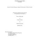 Cover page: Resource Allocation Techniques to Improve the Performance of Wireless Networks