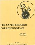 Cover page: The Sapir-Kroeber Correspondence