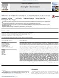 Cover page: Influence of solid noise barriers on near-road and on-road air quality