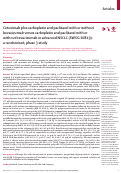 Cover page: Cetuximab plus carboplatin and paclitaxel with or without bevacizumab versus carboplatin and paclitaxel with or without bevacizumab in advanced NSCLC (SWOG S0819): a randomised, phase 3 study.