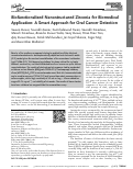 Cover page: Biofunctionalized Nanostructured Zirconia for Biomedical Application: A Smart Approach for Oral Cancer Detection