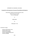 Cover page: Computation and Visualization of Geometric Partial Differential Equations