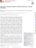 Cover page: Detection of Natural Products and Their Producers in Ocean Sediments.