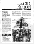 Cover page: Center for Innovative Diplomacy Report - May/June 1985