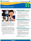 Cover page of 4-H Astronomy Project