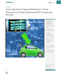 Cover page: Ultra-high Areal Capacity Realized in Three-Dimensional Holey Graphene/SnO2 Composite Anodes